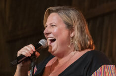 Bridget Everett singing as Sam on 'Somebody, Somewhere'