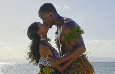 Charity Lawson and Xavier Bonner kiss in Fiji during 'The Bachelorette' Season 20