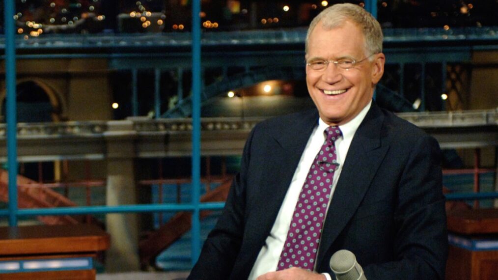 David Letterman on 'The Late Show with David Letterman'