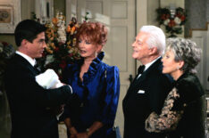 Bryan Dattilo, Suzanne Rogers, Bill Hayes, Susan Hayes, and Alison Sweeney in 'Days of our Lives'