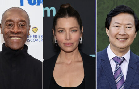 Don Cheadle, Jessica Biel, and Ken Jeong