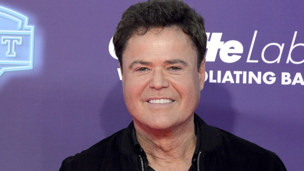 Donny Osmond at 2022 NFL Draft