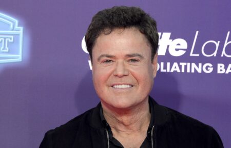 Donny Osmond at 2022 NFL Draft