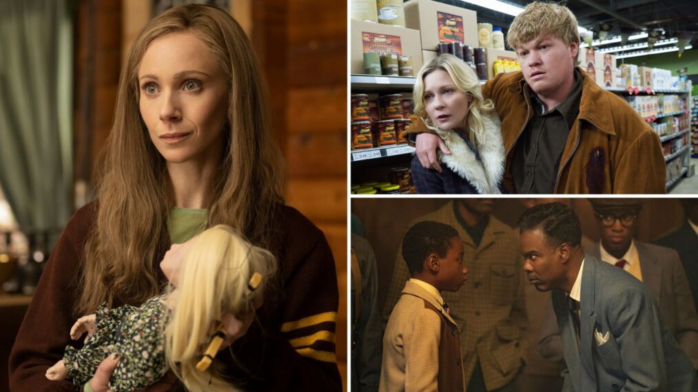 Juno Temple, Kirsten Dunst, Jesse Plemons, Rodney Jones, and Chris Rock from 'Fargo'