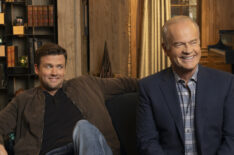 Jack Cutmore-Scott and Kelsey Grammer in 'Frasier'