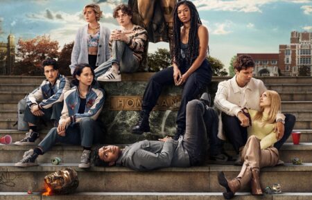 Jaz Sinclair, Chance Perdomo, Maddie Phillips, Patrick Schwarzenegger, Lizze Broadway, London Thor, Derek Luh, and Asa Germann for 'Gen V'