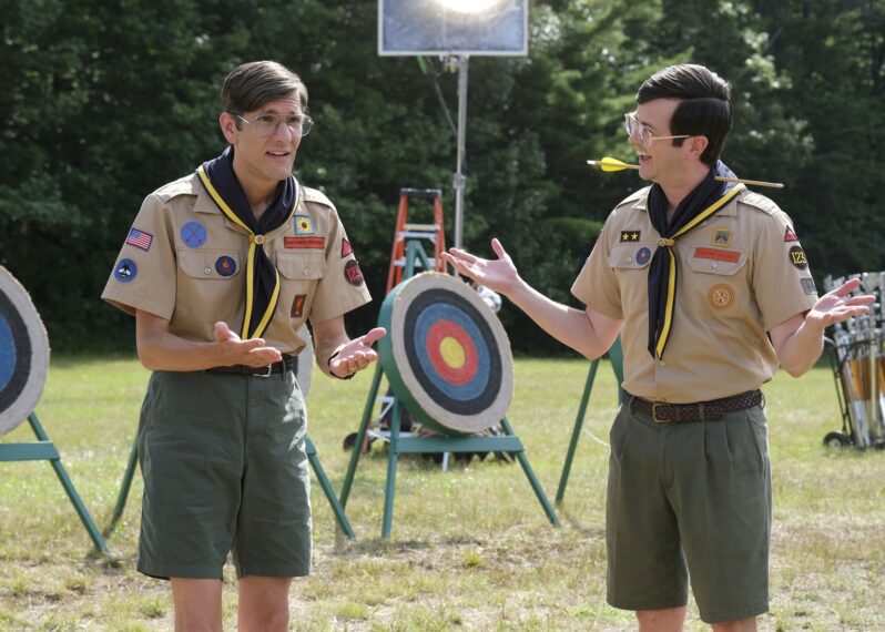 Math Baynton and Richie Moriarty in 'Ghosts'