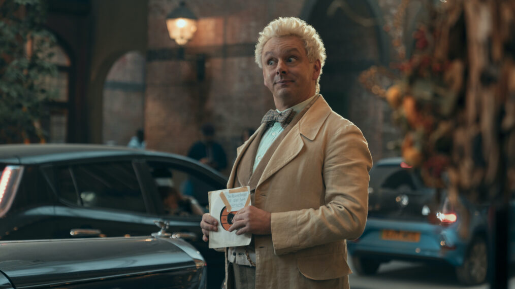 Michael Sheen as Aziraphale in 'Good Omens' - Season 2