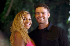 Hannah Wright and Marco Donatelli, winners of 'Love Island USA' Season 5