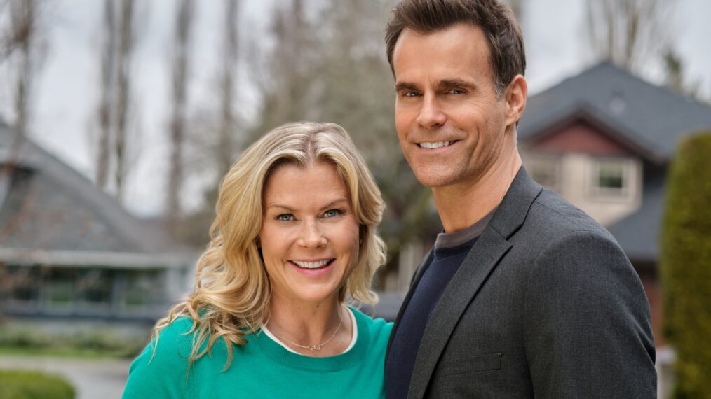 Alison Sweeney and Cameron Mathison for 'Hannah Swensen'