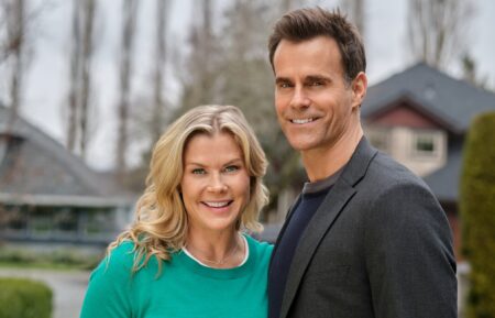 Alison Sweeney and Cameron Mathison for 'Hannah Swensen'