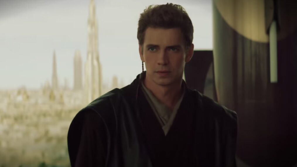 Hayden Christensen as Anakin Skywalker