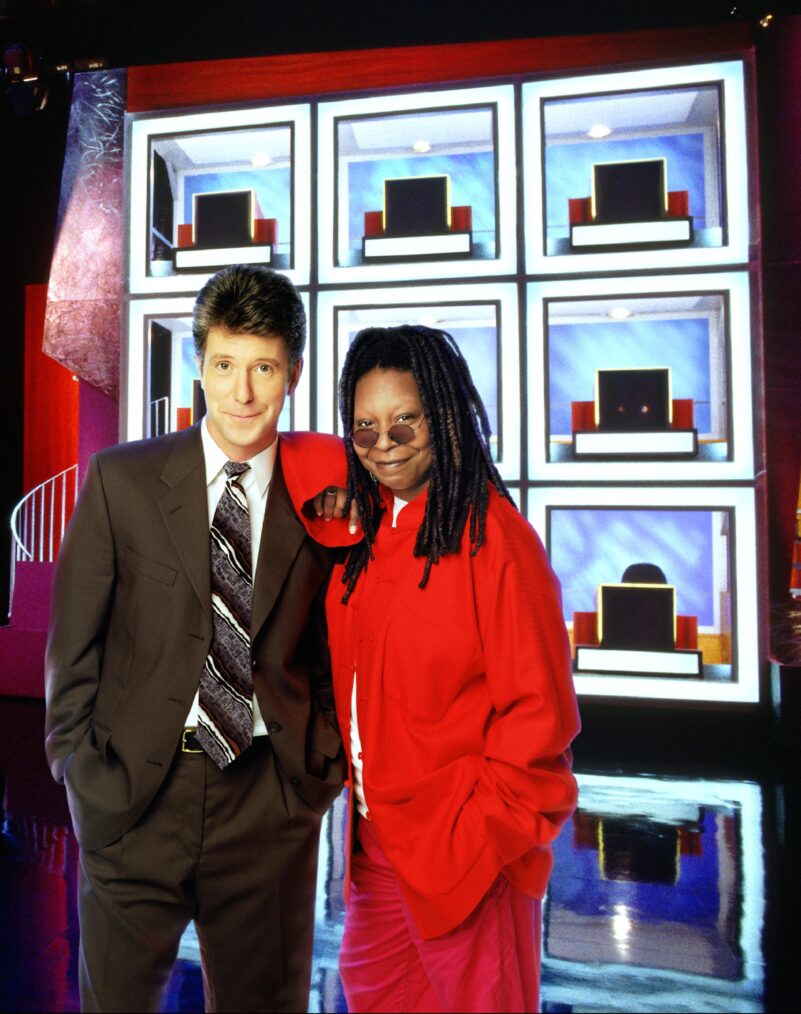 Tom Bergeron and Whoopi Goldberg for 'Hollywood Squares'