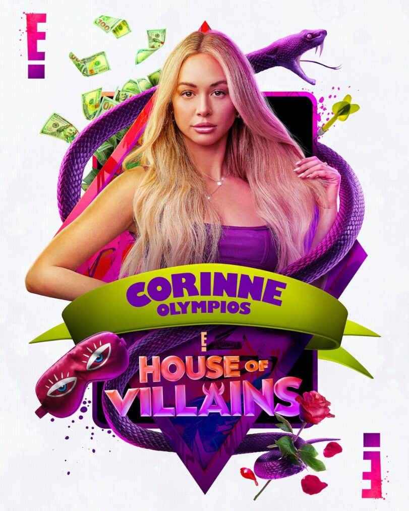 Corinne Olympios in 'House of Villains'