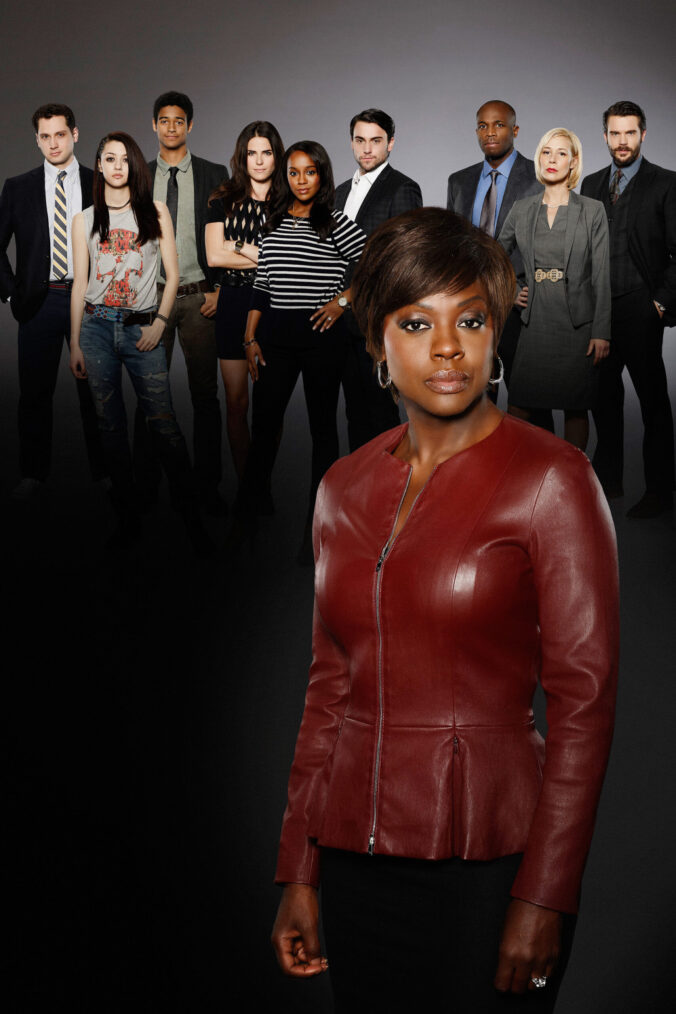 How To Get Away With Murder- Viola Davis and cast