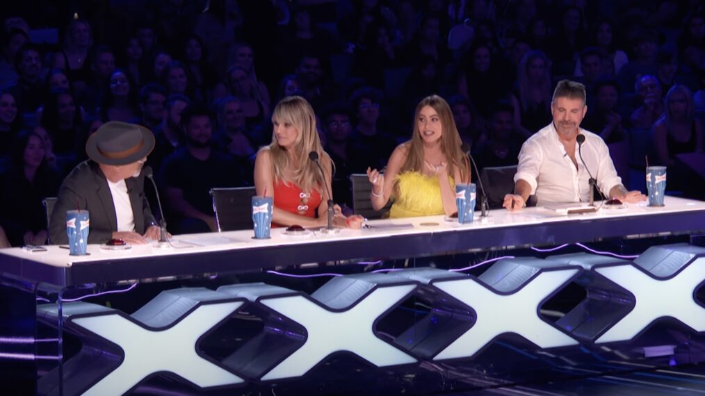The judges on America's Got Talent
