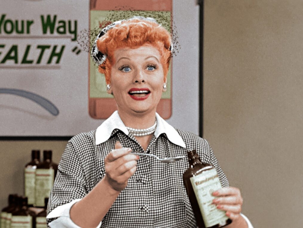 Lucille Ball in 'I Love Lucy'