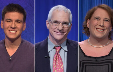 James Holzhauer, Sam Buttrey, and Amy schneider