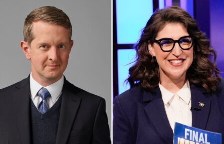 Ken Jennings and Mayim Bialik for 'Jeopardy!'