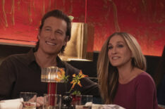 John Corbett and Sarah Jessica Parker in 'And Just Like That...' Season 2 Episode 9