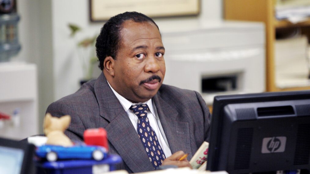 Leslie David Baker as Stanley in The Office