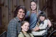 Michael Landon, Melissa Gilbert, Melissa Sue Anderson, and Lindsay / Sidney Greenbush in 'Little House on the Prairie'