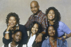 The cast of 'Living Single' - Queen Latifah, Terrence Carson, Erika Alexander, Kim Fields, Kim Coles