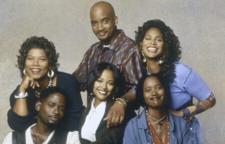 The cast of 'Living Single' - Queen Latifah, Terrence Carson, Erika Alexander, Kim Fields, Kim Coles