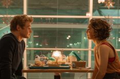 Ben Hardy and Haley Lu Richardson in 'Love at First Sight'