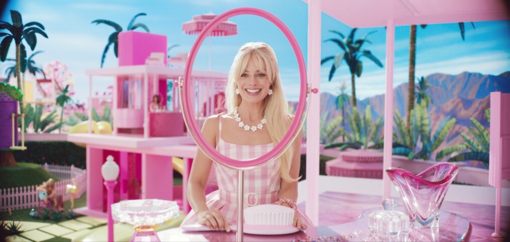 Margot Robbie as Barbie in the 'Barbie' movie