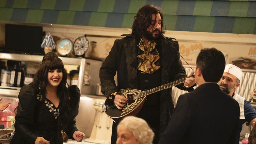 Natasia Demetriou and Matt Berry in 'What We Do In the Shadows' Season 5