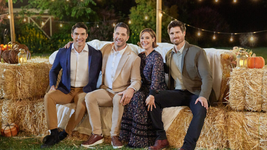 Peter Porte, Luke Macfarlane, Ashley Williams, and Marcus Rosner for 'Notes of Autumn'