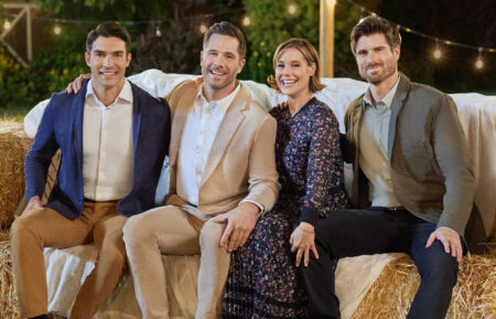 Peter Porte, Luke Macfarlane, Ashley Williams, and Marcus Rosner for 'Notes of Autumn'