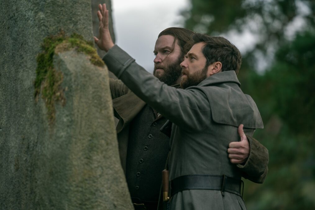 Diarmaid Murtagh and Richard Rankin in 'Outlander' Season 7