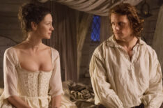 Caitríona Balfe and Sam Heughan in 'Outlander' Season 1 Episode 7, 'The Wedding'