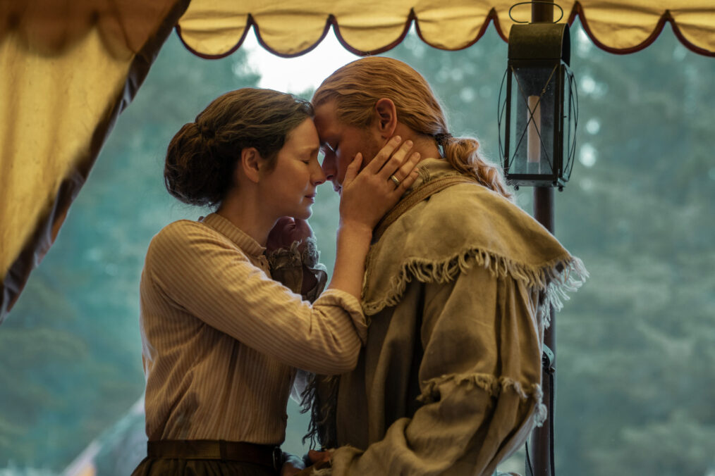 Caitriona Balfe and Sam Heughan in 'Outlander' Season 7 Episode 7