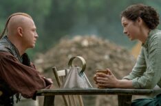 John Bell and Caitriona Balfe in 'Outlander' Season 7