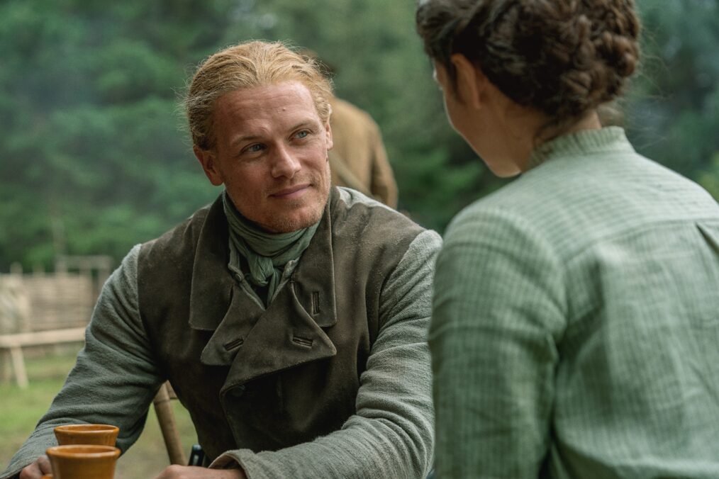 Sam Heughan in 'Outlander' Season 7