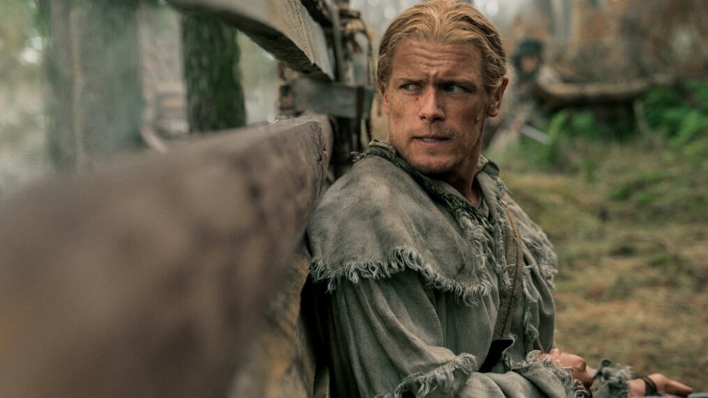 Sam Heughan in 'Outlander' Season 7