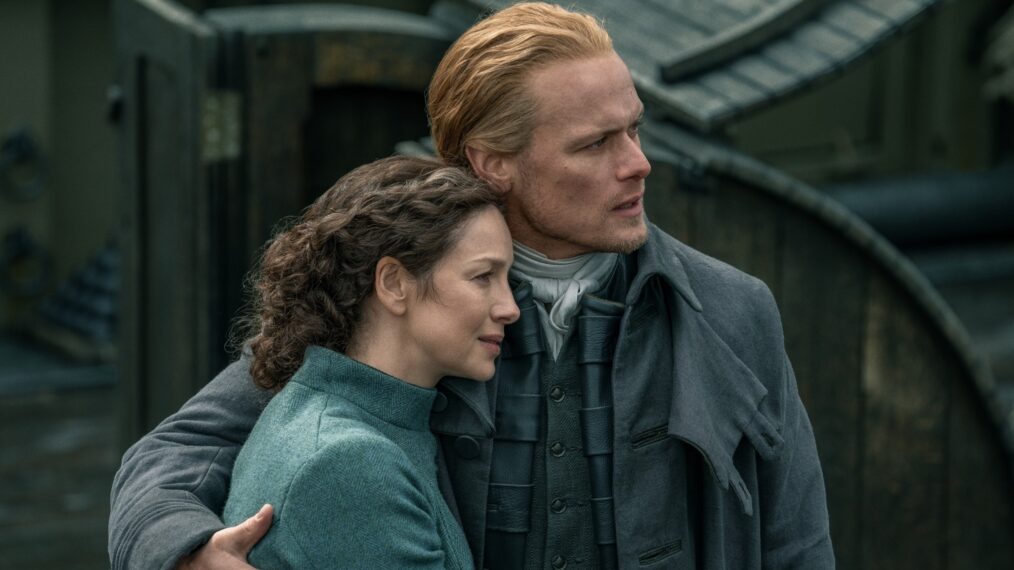 Claire and Jamie discover some familiar faces in Outlander Season 8 Set Video