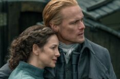 Caitriona Balfe and Sam Heughan in 'Outlander' Season 7