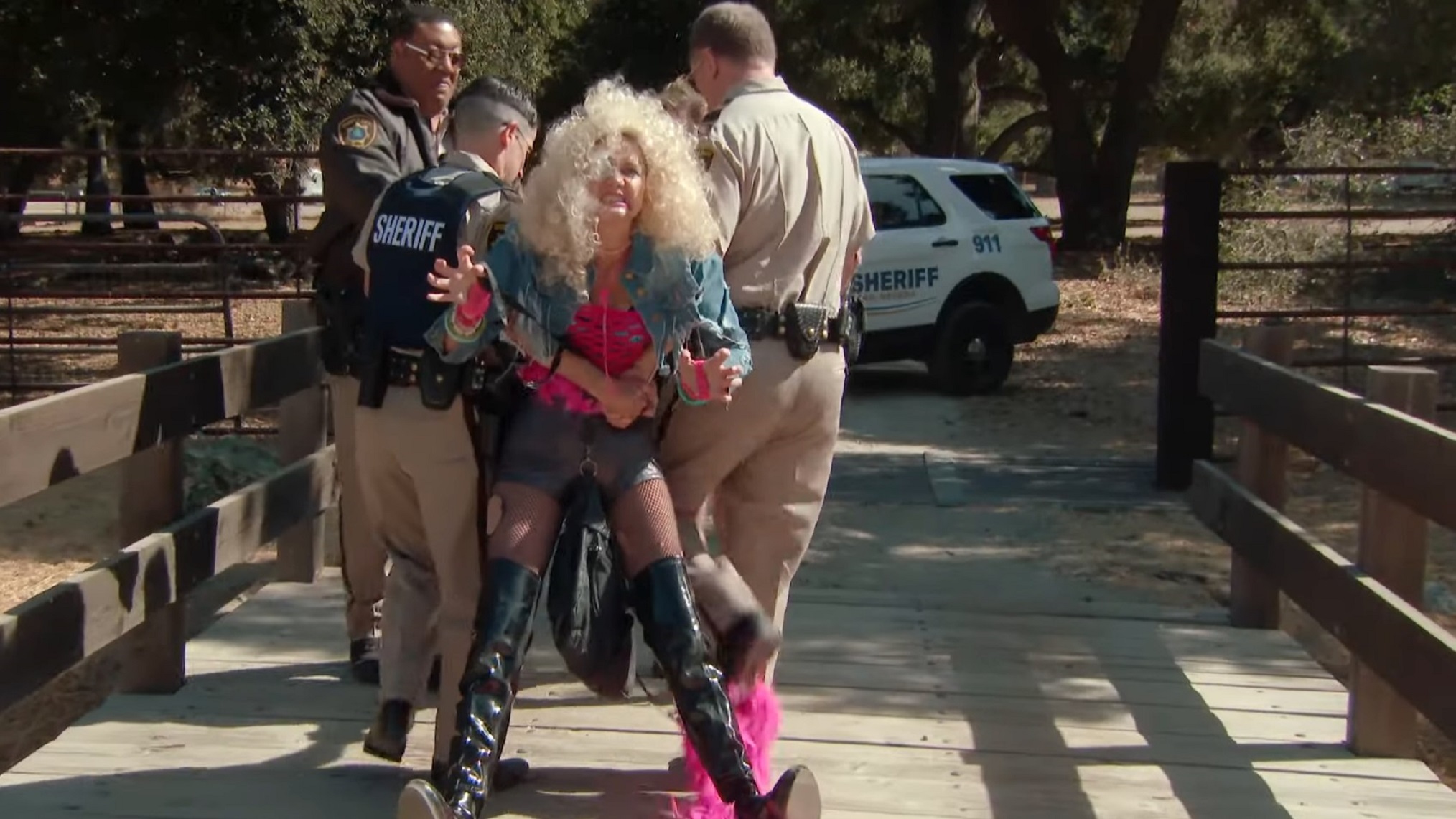 ‘Reno 911!’ First Look: Jamie Lee Curtis Guest Stars in Comedy Central