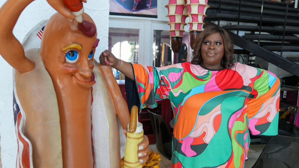Retta in the Le Musee De Horreur Home in 'Ugliest House in America'