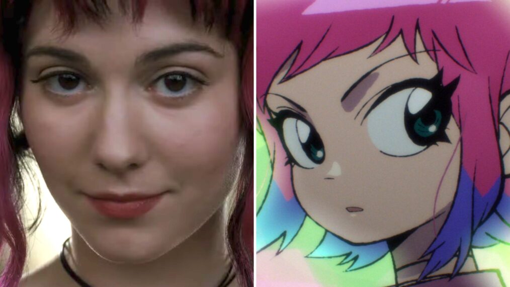 Mary Elizabeth Winstead as Ramona Flowers in 'Scott Pilgrim vs. the World,' Ramona Flowers in 'Scott Pilgrim Takes Off'