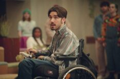 George Robinson as Isaac Goodwin in 'Sex Education' Season 4