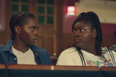 Kedar Williams-Stirling and Chinenye Ezeudu in 'Sex Education' - Season 4