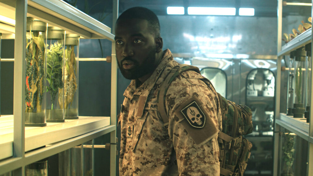 Shamier Anderson in Staffel 2 von „Invasion“.