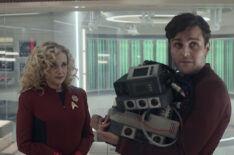 Carol Kane and Martin Quinn in 'Star Trek: Strange New Worlds'