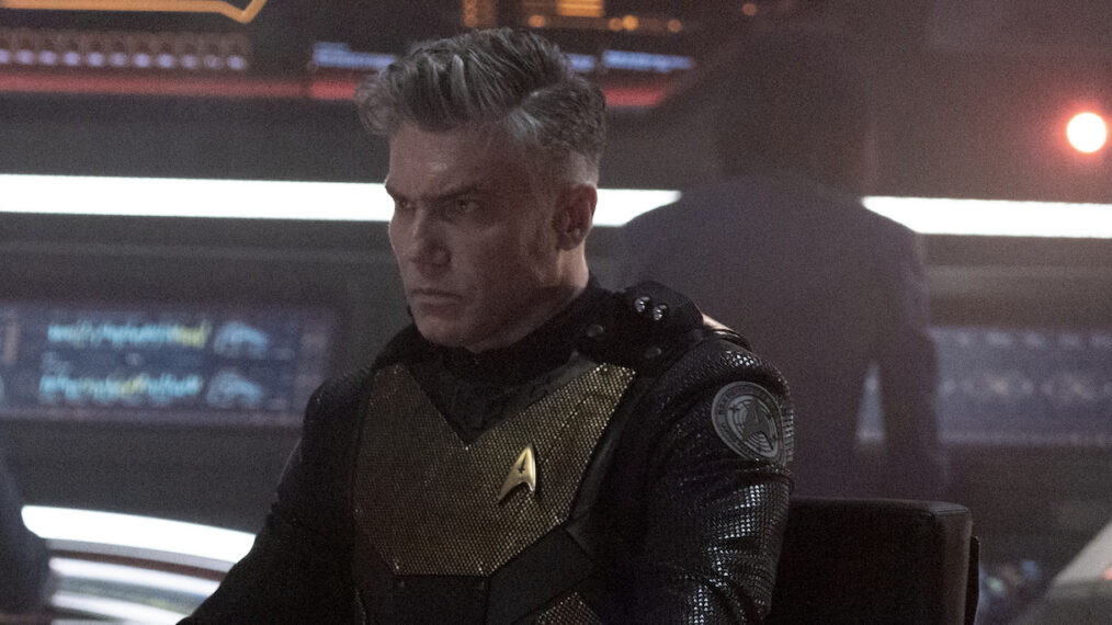 Ethan Peck and Anson Mount in 'Star Trek: Strange New Worlds'