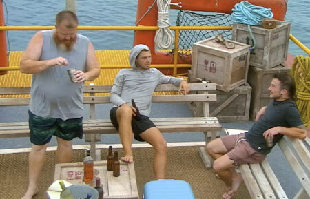 Russell, CJ, and Elliot on 'Survive the Raft'